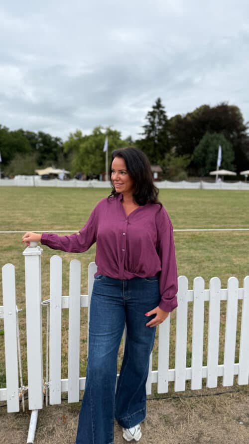 Blouse Tessa Bordeaux