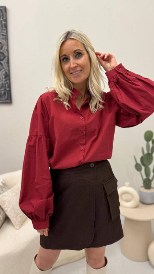 Cargo rokje Bella brown azzurro-rokken Label-L